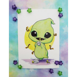Print Oogie lámina A5