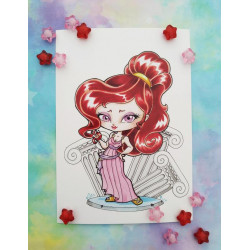 Print Megara lámina A4