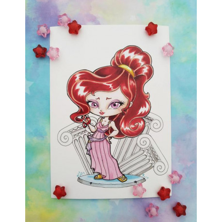 Print Megara lámina A4