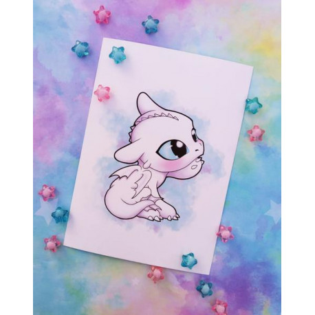 Print Lightfury lámina A5