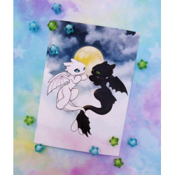 Print Fury Moon lámina A5