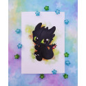 Print Desdentado Toothless lámina A4