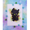 Print Desdentado Toothless lámina A4