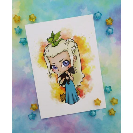 Print Daenerys lámina A5