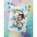 Print Chihiro y Haku lámina A4
