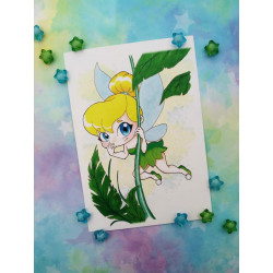 Print Campanilla Tinkerbell lámina A5