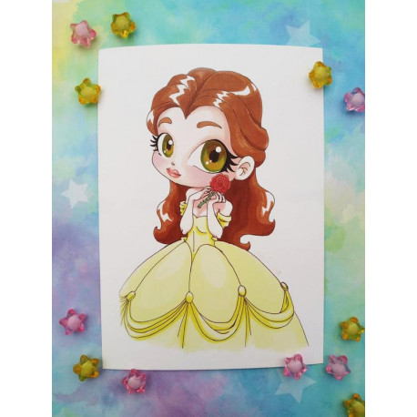 Print Bella Belle lámina A5