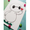 Print Baymax lámina A5