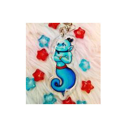 Cute Genie Keychain LLavero Genio