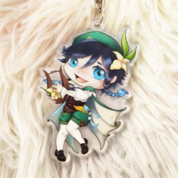 Cute Venti Keychain LLavero