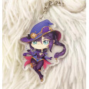 Cute Mona Keychain LLavero