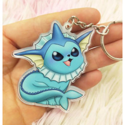 Cute Vaporeon Keychain LLavero