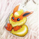Cute Flareon Keychain LLavero