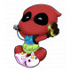 Cute Deadpool Keychain LLavero PREORDER PREPEDIDO