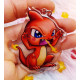 Cute Charmeleon Keychain LLavero