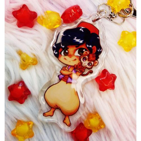 Cute Aladdin Keychain LLavero