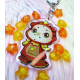 Cute Ding Dong Cogsworth Keychain LLavero