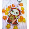 Cute Ding Dong Cogsworth Keychain LLavero