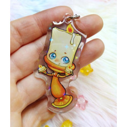 Cute Lumiere Keychain LLavero