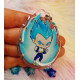 Cute Vegeta Keychain LLavero