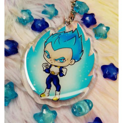 Cute Vegeta Keychain LLavero