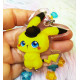 Cute Detective Pikachu Keychain LLavero