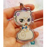 Cute Munchi Marshal Keychain LLavero