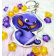 Cute Arbok Keychain LLavero