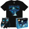 Juego de Tronos POP! & Tee Set de Minifigura y Camiseta Icy Viserion heo Exclusive