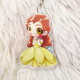 Cute Belle Bella Keychain LLavero