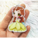 Cute Belle Bella Keychain LLavero