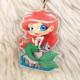 Cute Ariel Keychain LLavero