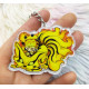 Cute Naruto and Kurama Six path Keychain LLavero