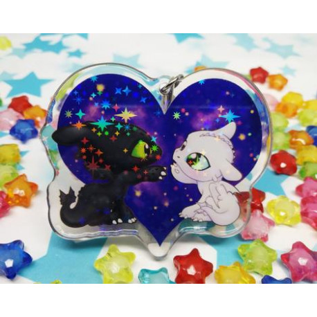 Llavero Fury Love holo stars