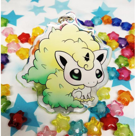Keychain Llavero Ponyta Galar Shiny