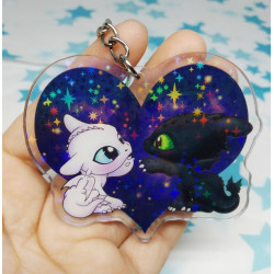 Llavero Fury Love holo stars xl