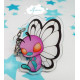 Llavero Butterfree rosa