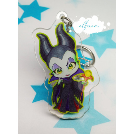 Keychain Llavero Maleficent Malefica