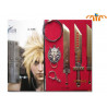 Set armas y colgante Cloud - Final Fantasy VII
