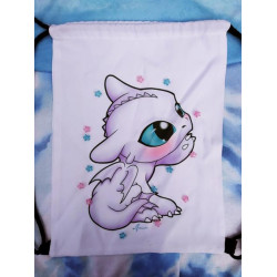 Mochila de tela canvas gymbag Lightfury