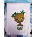 Mochila de tela canvas gymbag Groot