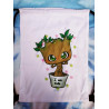 Mochila de tela canvas gymbag Groot