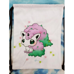 Mochila de tela canvas gymbag Galar Ponyta