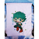 Mochila de tela canvas gymbag Deku