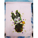 Mochila de tela canvas gymbag Maleficent Malefica