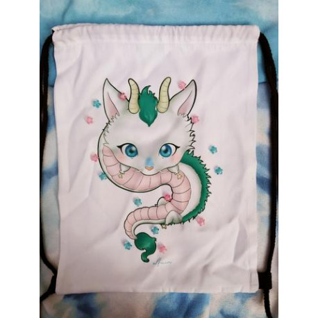 Mochila de tela canvas gymbag Haku