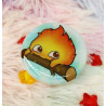 Calcifer Pop socket Soporte para movil
