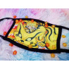 Mascarilla Face Mask Naruto y Kurama Six Path