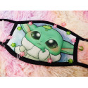 Mascarilla Face Mask baby Yoda