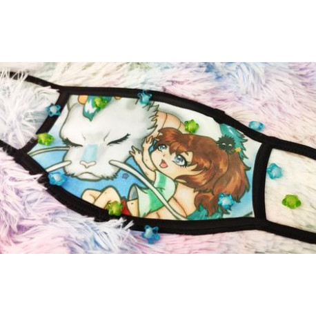 Mascarilla Face Mask Haku and Chihiro